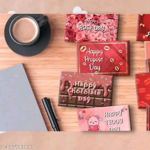 Valentine Week Gift Cards for 8 Days