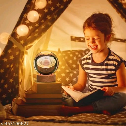 Glass Lamp 3D Ball Night Lamp