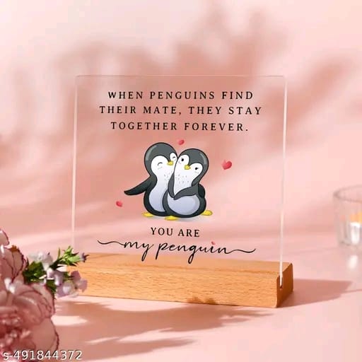Penguin promising Frame for couples