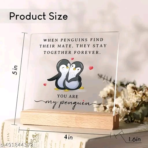 Penguin promising Frame for couples