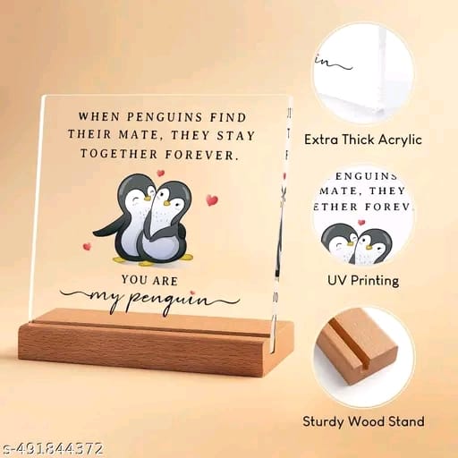 Penguin promising Frame for couples