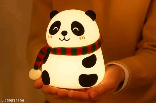 Cute Panda Light Changing Lamp