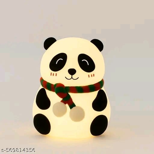 Cute Panda Light Changing Lamp